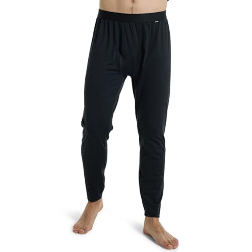 Burton Men's Midweight Base Layer Pants, True Black, XXXL