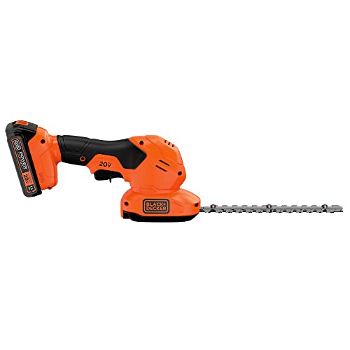 BLACK+DECKER 20V MAX* POWERCONNECT 3/8 in. Cordless Shear Shrubber Kit (BCSS820C1)
