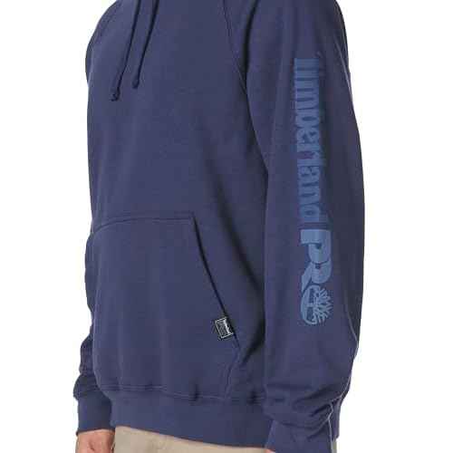 Timberland PRO Men's Hood Honcho Sport Pullover Hooded Sweatshirt, Navy, 2X-Large