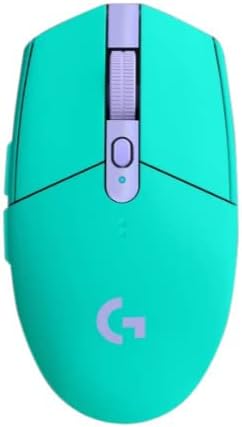 Logitech G305 Lightspeed Wireless Gaming Mouse (Mint) Bundle with 4-Port 3.0 USB Hub (2 Items)
