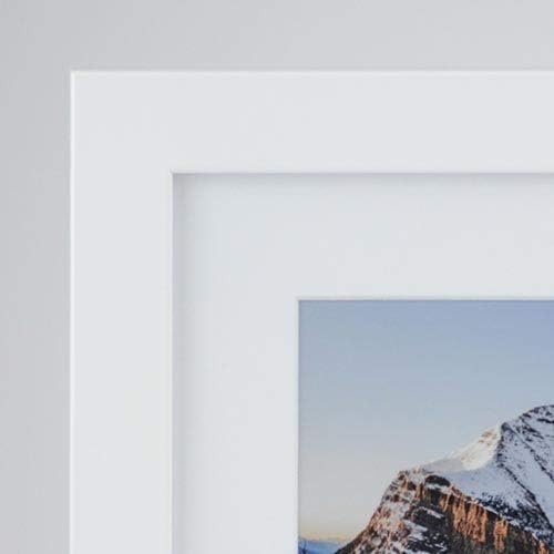 Frame It Easy 33 x 30 White Wood Frame (Derby)