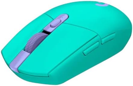 Logitech G305 Lightspeed Wireless Gaming Mouse (Mint) Bundle with 4-Port 3.0 USB Hub (2 Items)