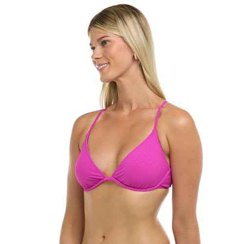 Body Glove Women's Standard Patsy Underwire Bikini Top Swimsuit with Adjustable 2-Way Back Detail