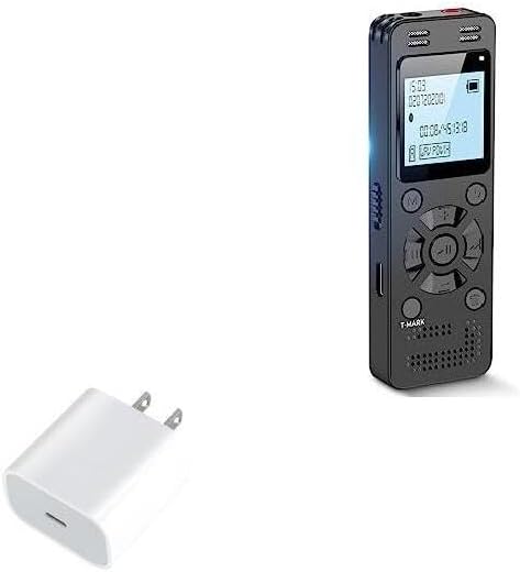 BoxWave Charger Compatible With EVIDA V618 - PD GAN miniCube (30W) 30W Tiny PD GAN Type-C Wall Charger - Winter White