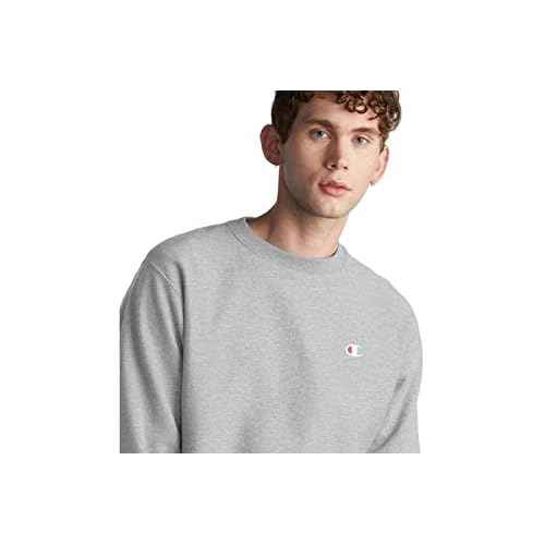 Champion Men's Crewneck, Reverse Weave, Heavyweight Fleece Sweatshirt
