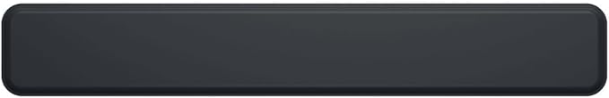 Logitech Palm Rest for MX Keys, Premium,USB Connectivity, No-Slip Support for Hours of Comfortable Typing, Black