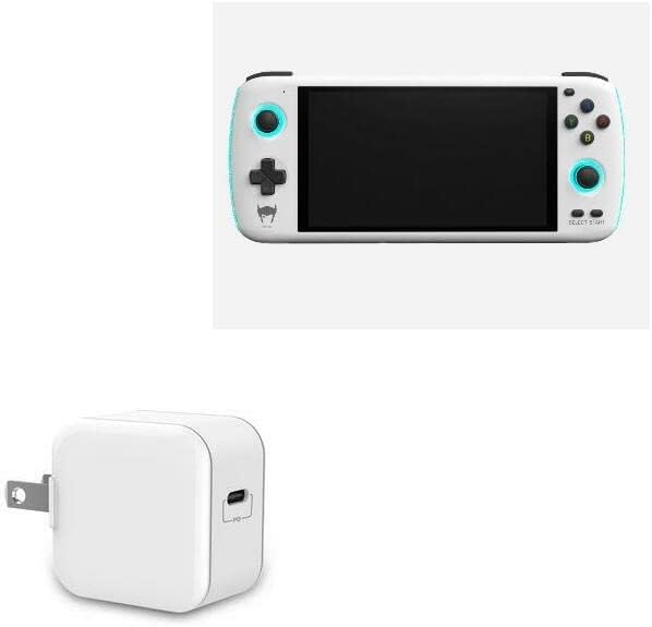 BoxWave Charger Compatible with Ayn Odin - PD GAN miniCube (30W) 30W Tiny PD GAN Type-C Wall Charger - Winter White