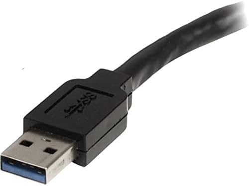 StarTech 3m Active USB 5Gbps Extension Cable USB-A M/F TAA | 3.0 repeater With AC power adapter Fully shielded USB 3.2 Gen1 Type-A USB Powered Blue LED status indicator