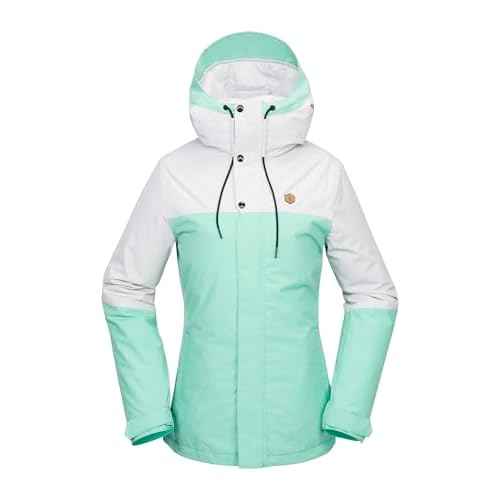 Volcom Womens Bolt Insulated Snowboard Ski Winter Hooded Jacket