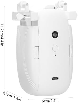 Automatic 3 in 1 Home Electric Smart Curtain Opener With Remote Controller for Opening and Closing (2pcs)