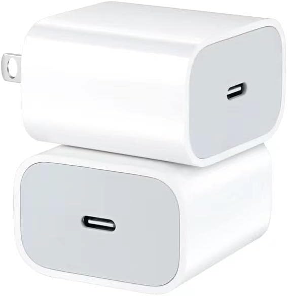 BoxWave Charger Compatible with Master &amp Dynamic MW75 - PD GAN miniCube (30W) 30W Tiny PD GAN Type-C Wall Charger - Winter White