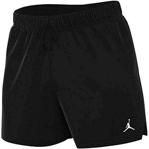 Jordan Brooklyn Fleece Men's Shorts Size - Large Black/White