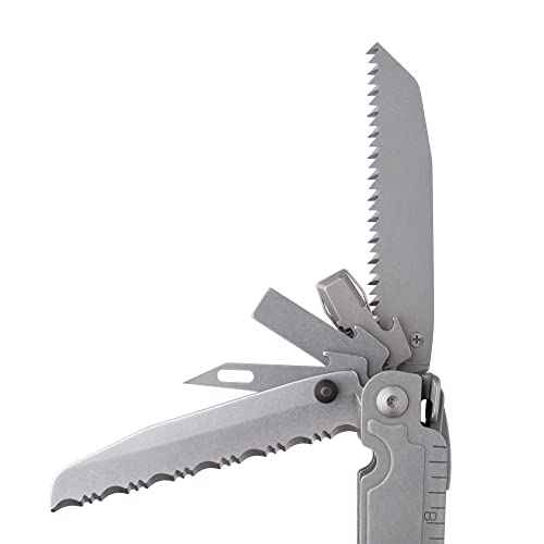 SOG PowerAccess Assist Full-Sized Well-Rounded Daily Use Multi-Tool One-Handed Assisted Opening 21 Tools