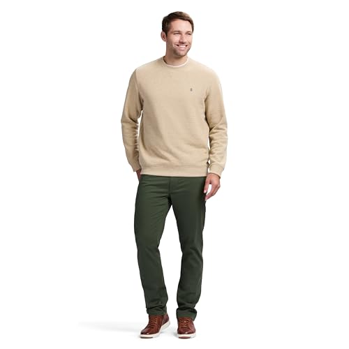 IZOD Men's Advantage Performance Crewneck Fleece Pullover Sweatshirt