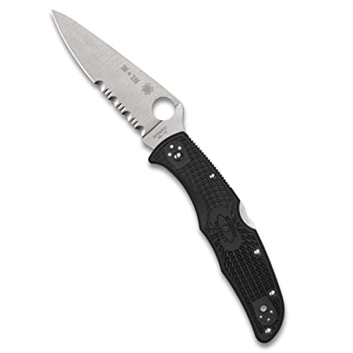 Spyderco C10FPSBKRD Endura 4 Lightweight Thin Red Line Wildland Firefighter Foundation