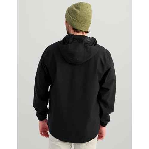 HUK mens Storm Heavy Duty Rain Jacket 2.0, Waterproof, Windproof, Breathable Rain Coat for Fishing and Outdoor Activities