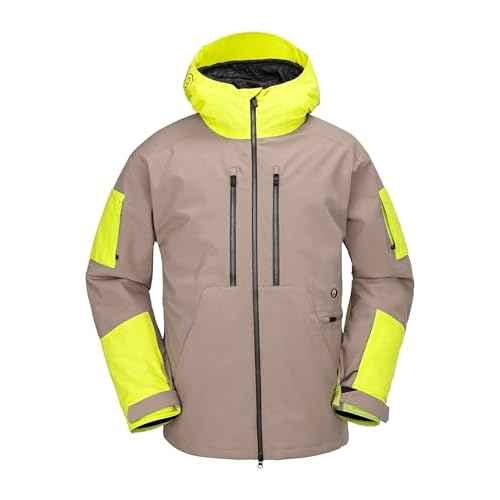 Volcom mens Wfo Insulated Snowboard Ski Baggy Fit Winter Jacket