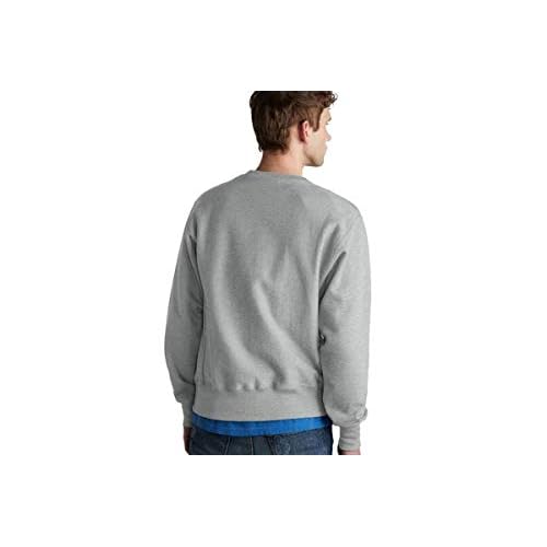 Champion Men's Crewneck, Reverse Weave, Heavyweight Fleece Sweatshirt
