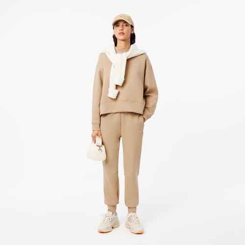 Lacoste womens Back Print Oversized Sweatshirt