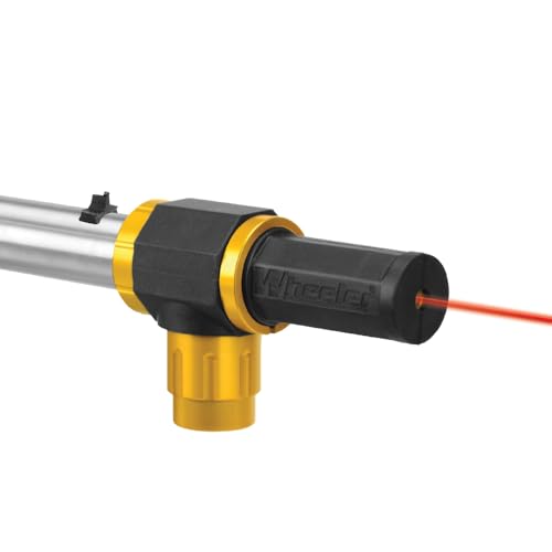 Professional Laser Bore Sighter with Magnetic Connection, Multiple Caliber Usage and Storage Case for Scope Mounting, Gunsmithing and Maintenance