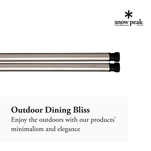 Snow Peak Iron Grill Table 400 Leg Set