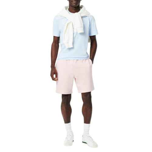 Lacoste Mens Regular Fit Non-Brushed Fleece Shorts