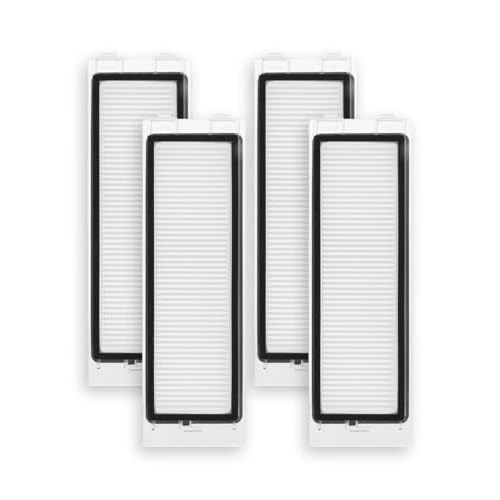 4Pack Filter Replacement Parts Compatible with Roborock QRevo Robot Vacuum Cleaners, High-Efficiency Filters Replacement Parts