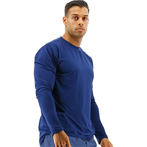 TYR Men's Long Sleeve Sun Protection Performance T-Shirt UPF 50+