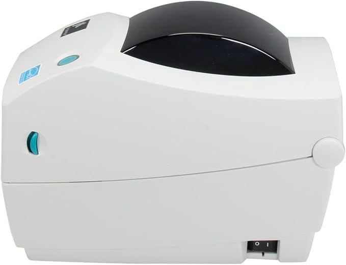 ZEBRA- TLP2824 Plus Thermal Transfer Desktop Printer for Labels, Receipts, Barcodes, Tags, and Wrist Bands - Print Width of 2 in - Serial and USB Port Connectivity (Renewed)