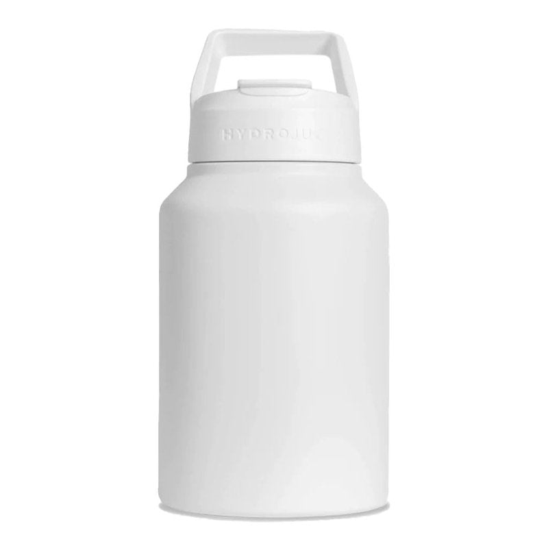 HydroJug Sport Jug 64oz Insulated Half Gallon Water Bottle, White
