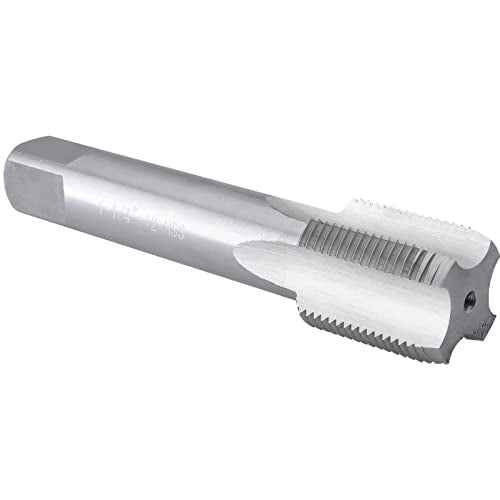 Burkit 1-1/4"-12 UNF Thread Tap Right Hand, HSS 1-1/4 x 12 UNF Straight Fluted Machine Tap