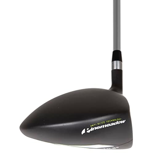 Pinemeadow Golf PGX Offset Driver (Ladies, Right Hand, Graphite, Ladies Flex) Black/Green/White