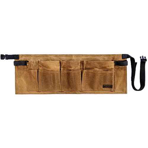 Readywares Waxed Canvas Waist Tool Apron/Waist Utility Apron/Carpenter Waist Apron