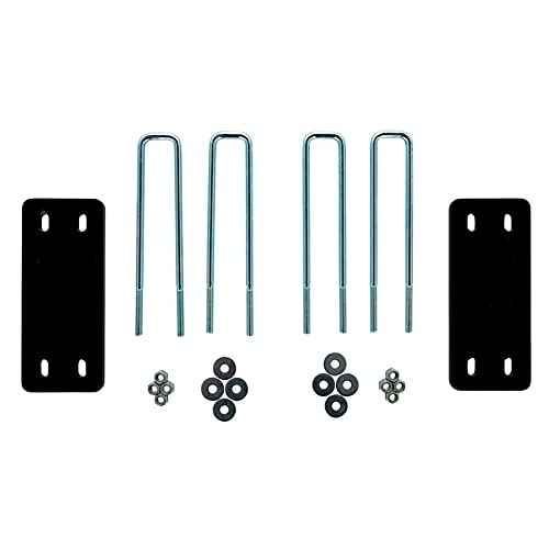 Camco Eaz-Lift RV Bumper Mounted Cargo Carrier - Perfect for Carrying Cargo on The Back of Your RV - Fits 4-inch and 4-1/2-inch Bumpers - Mounting Hardware Included (48470), Black