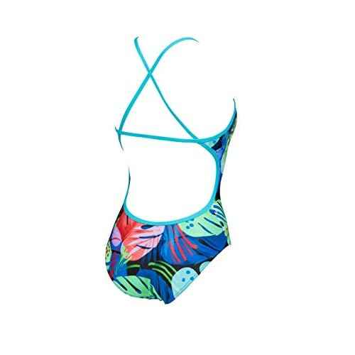ARENA Women's Print Accelerate Back MaxLife One Piece Athletic Training Swimsuit