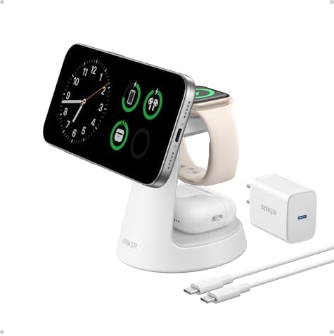 Anker MagGo 3-in-1 Charging Station &amp Anker MagGo 3 in 1 iPhone 17 Charging Station