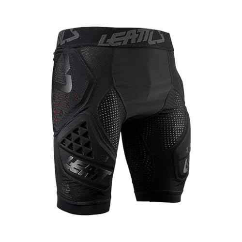 Leatt Impact 3DF 3.0 Adult Off-Road BMX Cycling Shorts - Black/Medium