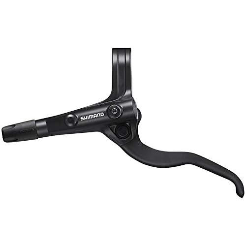 SHIMANO BR-MT420 Disc Brake and BL-MT401 Lever - Front, Hydraulic, 4-Piston, Post Mount, Black