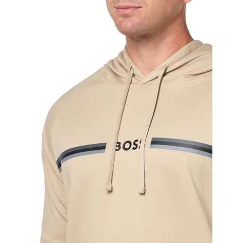 BOSS mens Authentic Pullover Hooded Sweatshirt