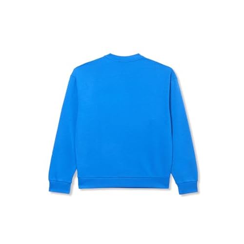 HUGO Men's Logo Stripe Cotton Crew Neck Sweatshirt