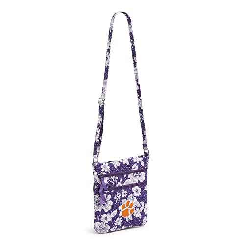 Cotton Collegiate Triple Zip Hipster Crossbody Purse (Multiple Teams Available)