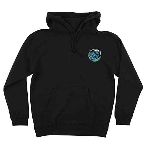 SANTA CRUZ Men's Pullover Hooded Sweatshirt Wave Dot Skate Sweatshirt