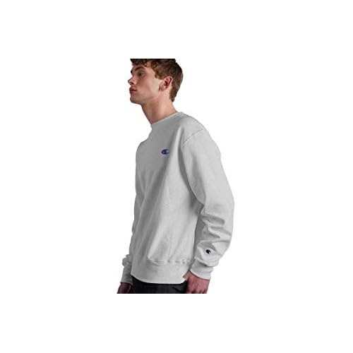 Champion Men's Crewneck, Reverse Weave, Heavyweight Fleece Sweatshirt