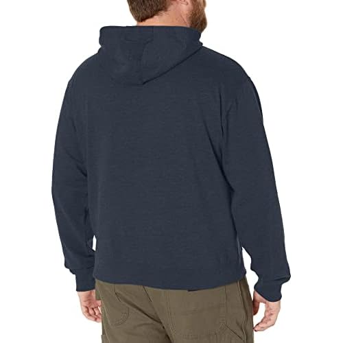 Dickies Men's Pullover Fleece Hoodie, Dark Navy, Large