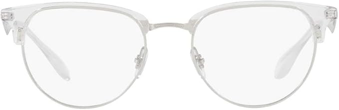Ray-Ban Unisex Rx6396 Round Prescription Eyeglass Frames