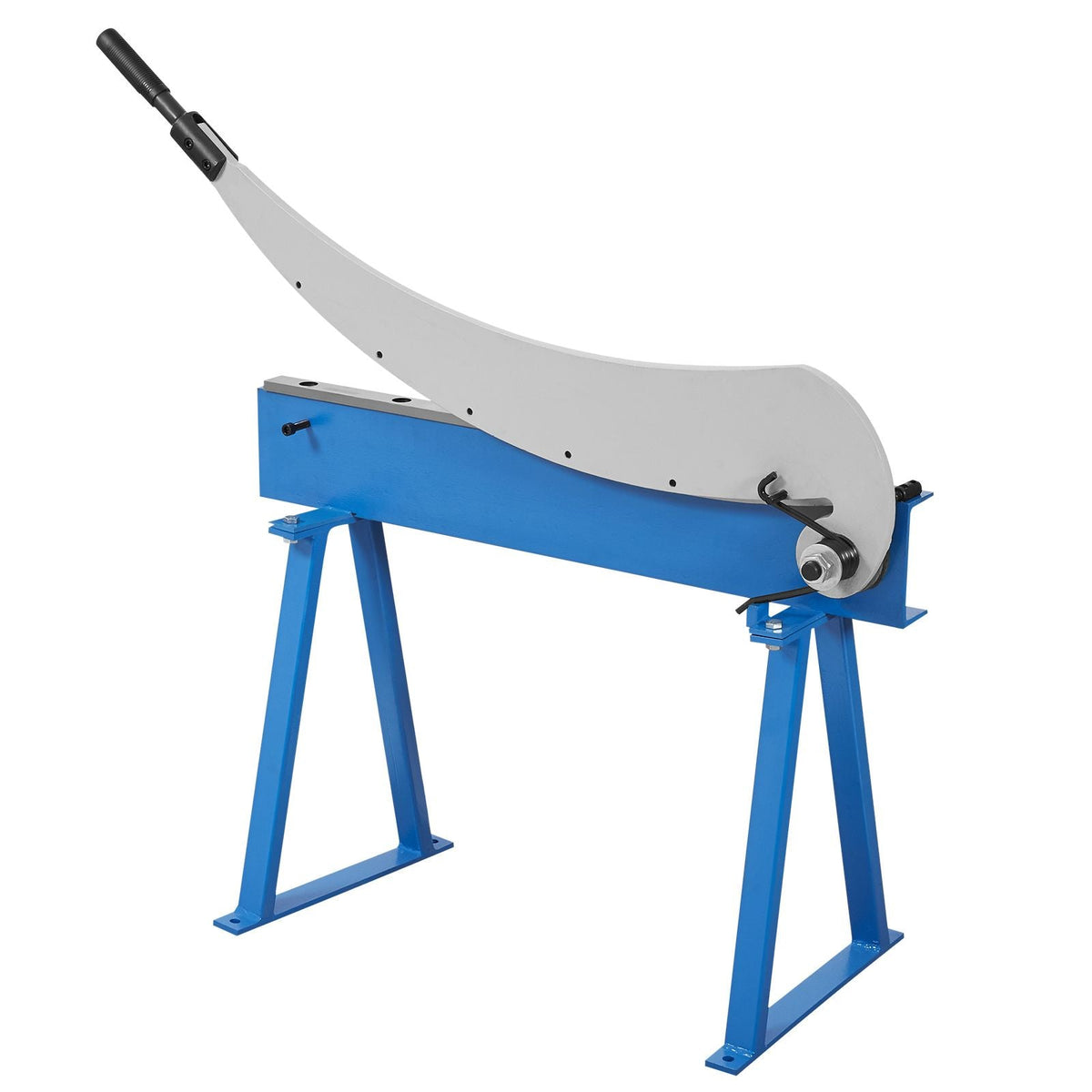 32" Manual Hand Plate Shear for Metal Sheet Processing, Benchtop Cutter with Q235 Material, for Crafts Thick Steel Crafting, Heavy Duty Roll Press Machine for Builders, DIY Enthusiasts