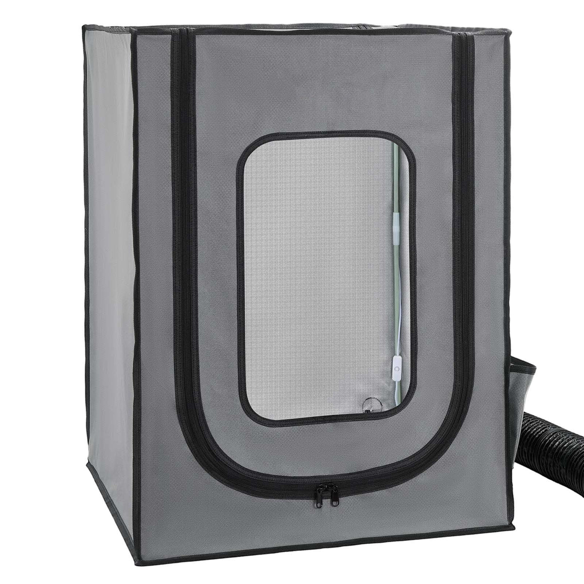 3D Printer Enclosure with Ventilation, Dustproof Waterproof Oxford Cloth Resin 3D Printer Tent, Constant Temperature Protective Case with LED, Compatible with Photon Mono/Mars 3, FDM/LCD Printer