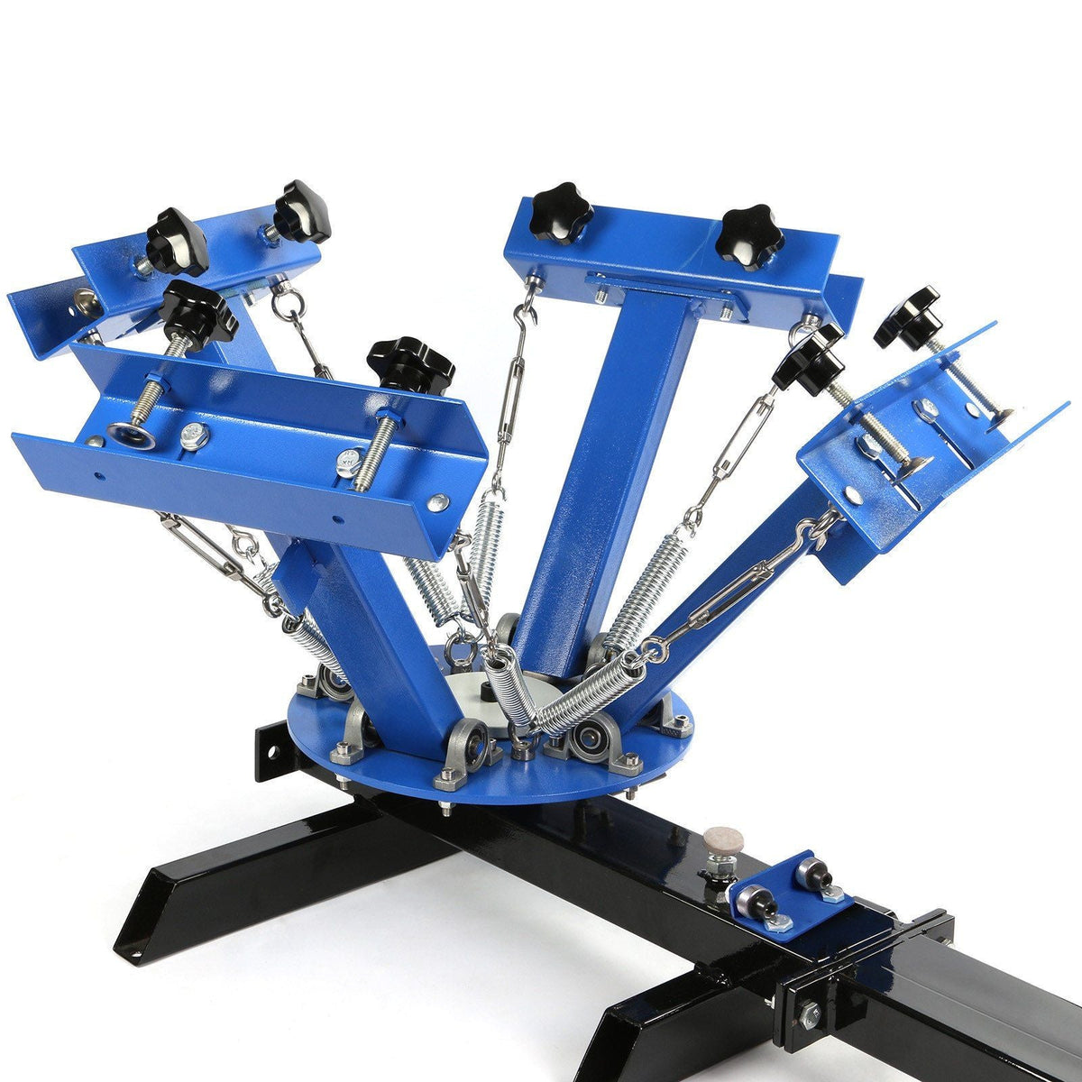 4 Color 1 Station Silk Screen Printing Kit Press Machine Flash Dryer Separated Electrical Control Box