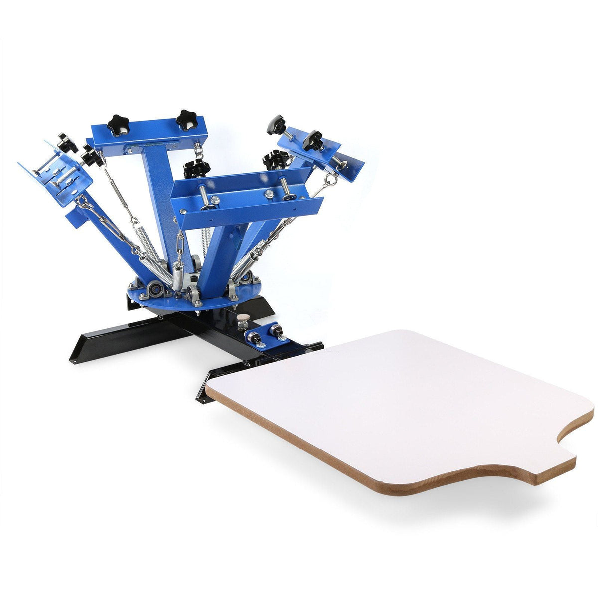 4 Color 1 Station Silk Screen Printing Kit Press Machine Flash Dryer Separated Electrical Control Box