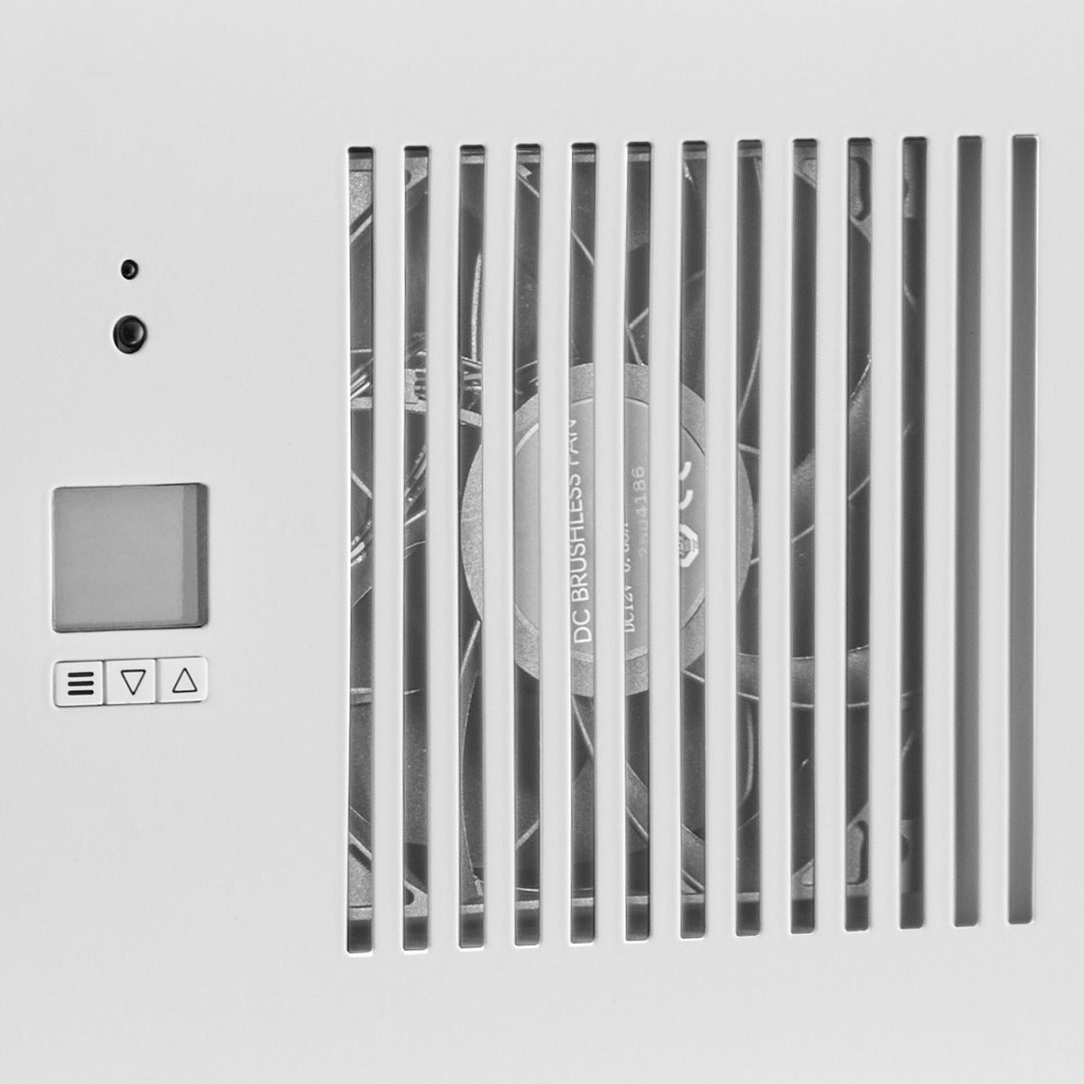 4-Inch Room to Room Fan, 2-in-1 300 CFM Through Wall Fan with Remote Control & Temperature Control, 10-Speed Ventilation Quiet Vent for Kitchen, Living & Laundry Room, Workshop